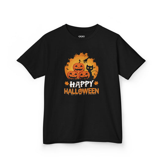 Happy Halloween II Kids Heavy Cotton T-Shirts