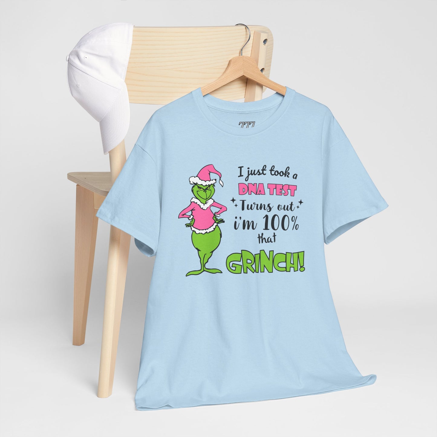 I Just Took A DNA Test Turns Out I'm 100% That Grinch Unisex Heavy Cotton T-Shirt