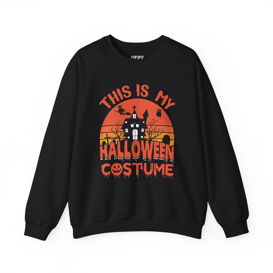This Is My Halloween Costume Unisex Heavy Blend Crewneck Sweatshirt
