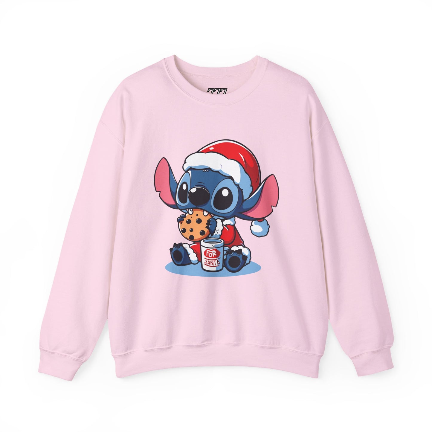 Saint Stitch Christmas Sweatshirt – Cute Holiday Alien Unisex Heavy Blend Crewneck