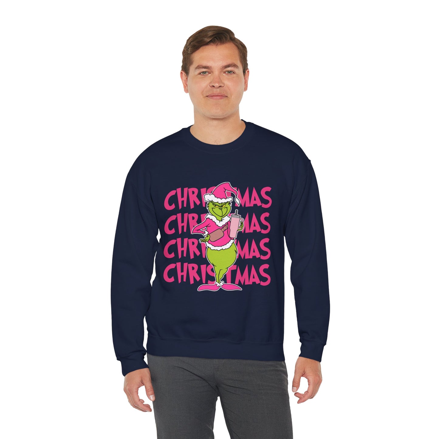 Grinchmas Unisex Heavy Blend Crewneck Sweatshirt