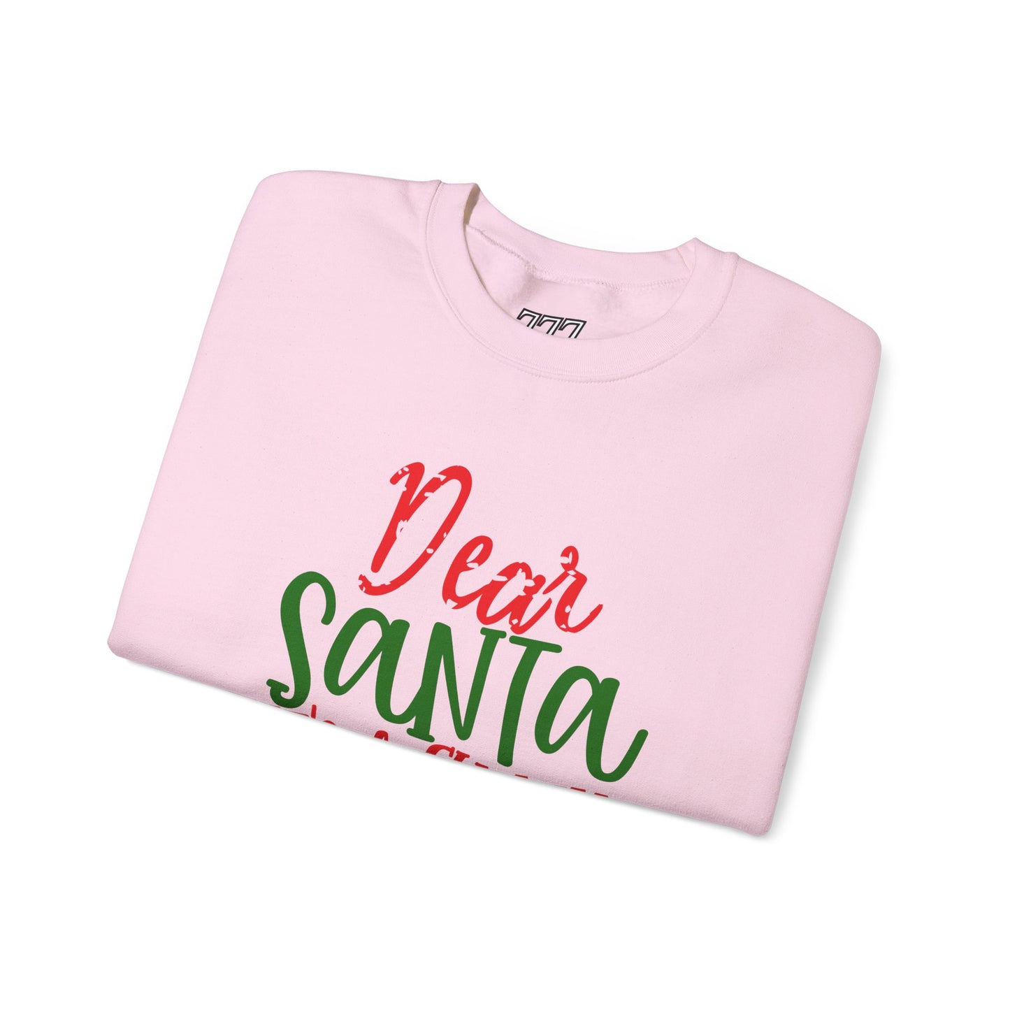 Dear Santa It’s a Long Story Christmas Crewneck – Funny Holiday Sweatshirt (Unisex)