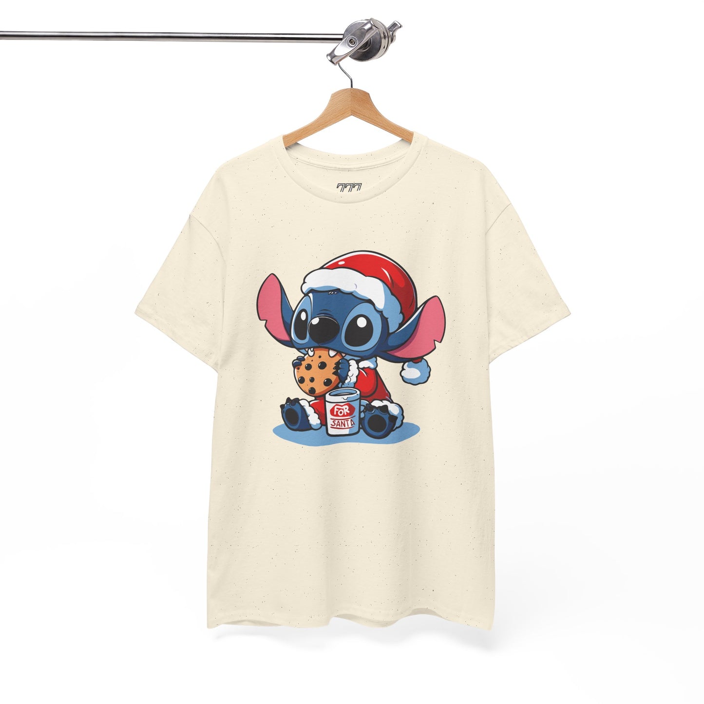 Saint Stitch Christmas T-Shirt – Cute Holiday Alien Unisex Heavy Cotton Tee