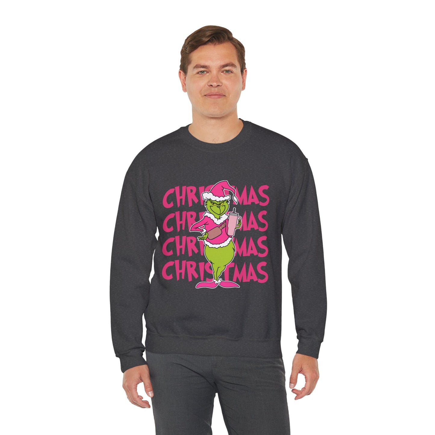 Grinchmas Unisex Heavy Blend Crewneck Sweatshirt