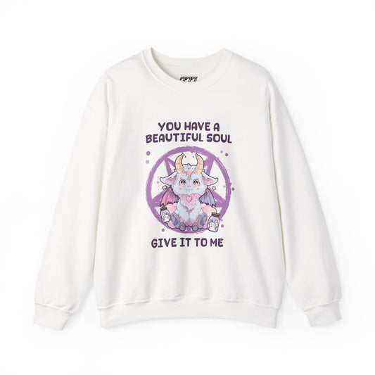 You Have Beautiful Soul, Give It To Me Women's Heavy Blend Crewneck Sweatshirt