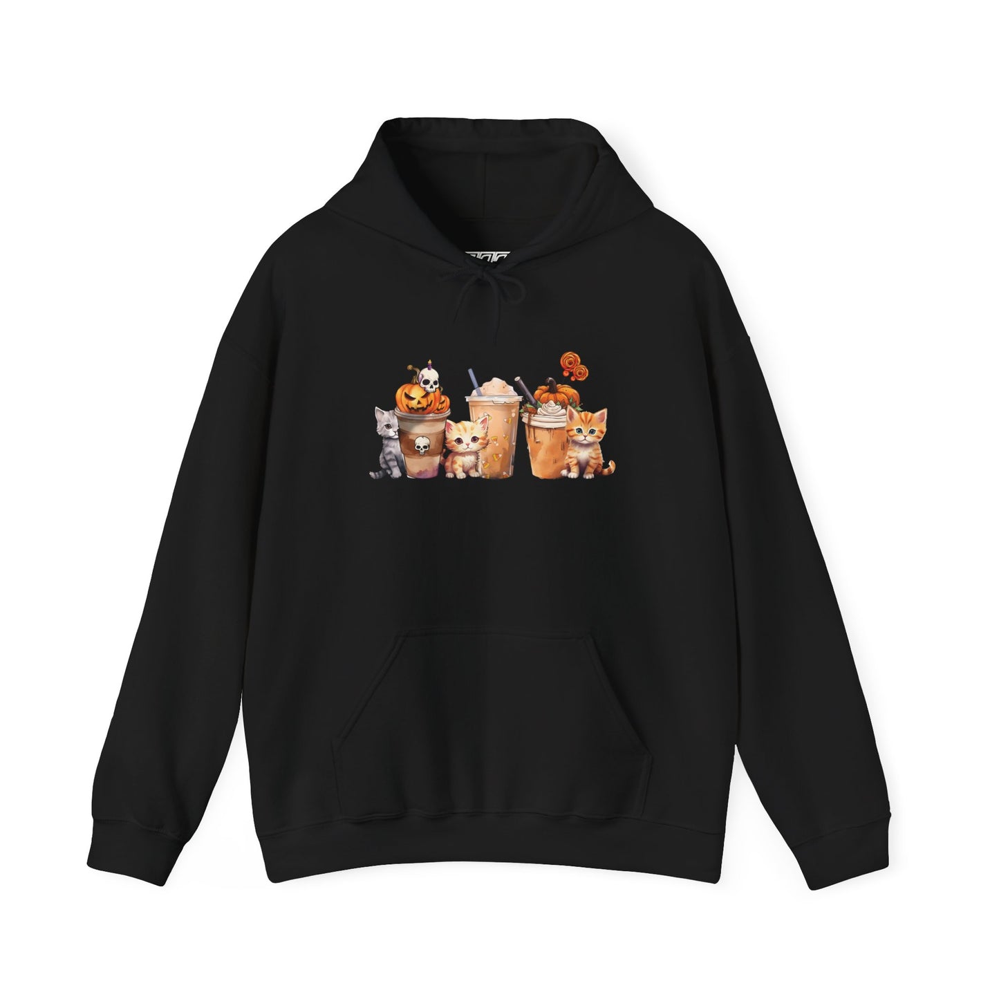 Coffee & Cats Unisex Heavy Blend Hoodie
