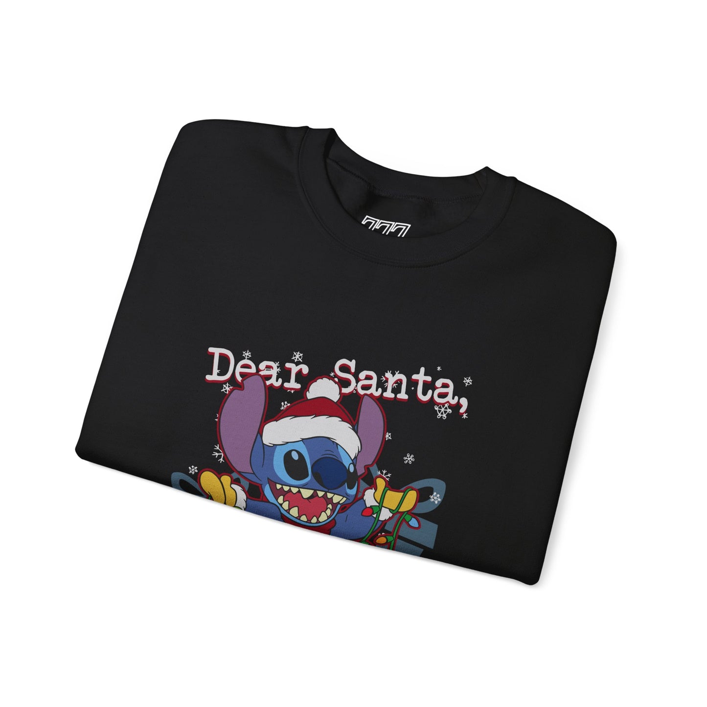 Dear Santa I Can Explain Christmas Sweatshirt – Funny Unisex Heavy Blend Holiday Crewneck