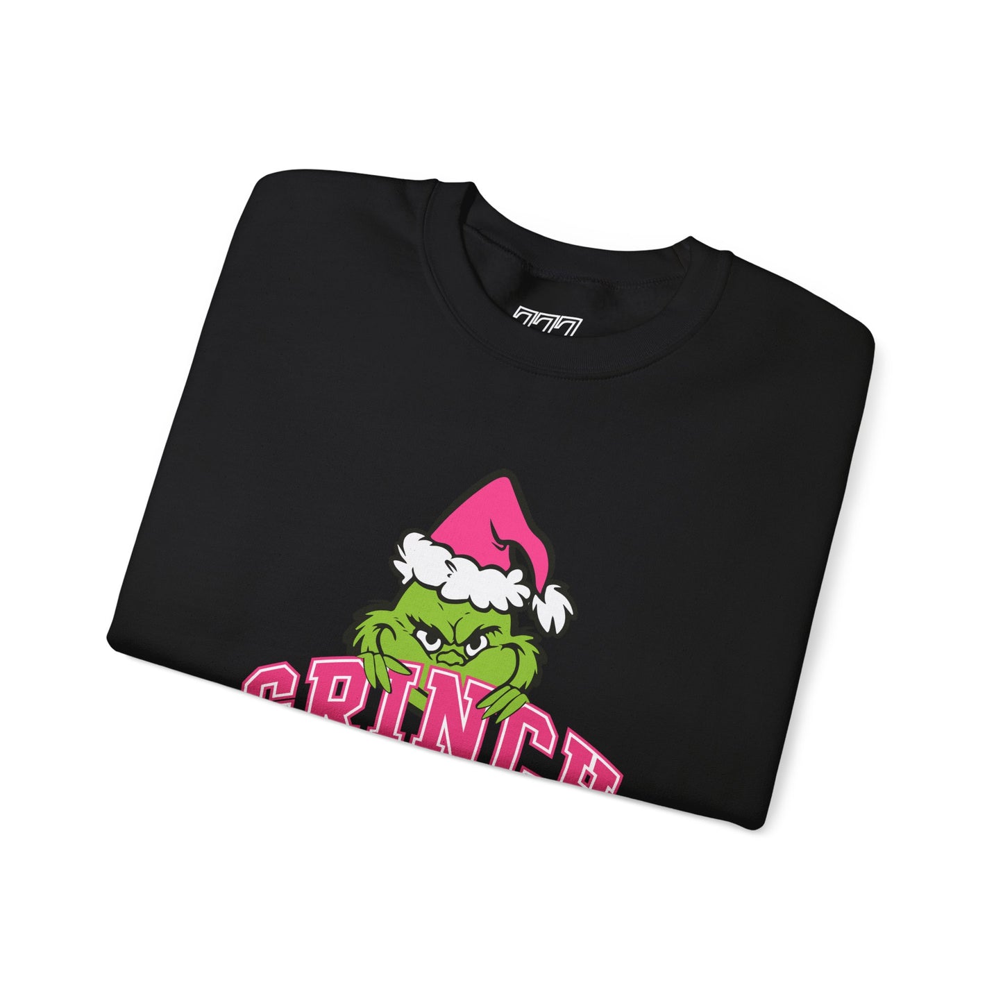 Grinch Era Christmas Crewneck – Cozy Pink Santa Grinch Sweatshirt (Unisex)