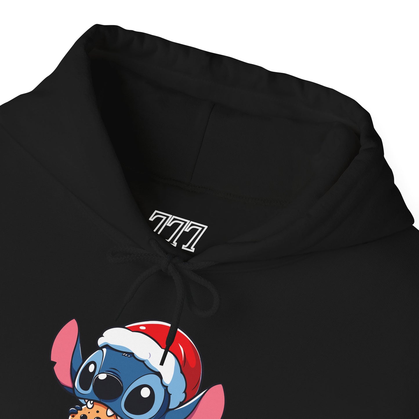 Saint Stitch Christmas Hoodie – Cute Holiday Alien Unisex Heavy Blend Sweatshirt