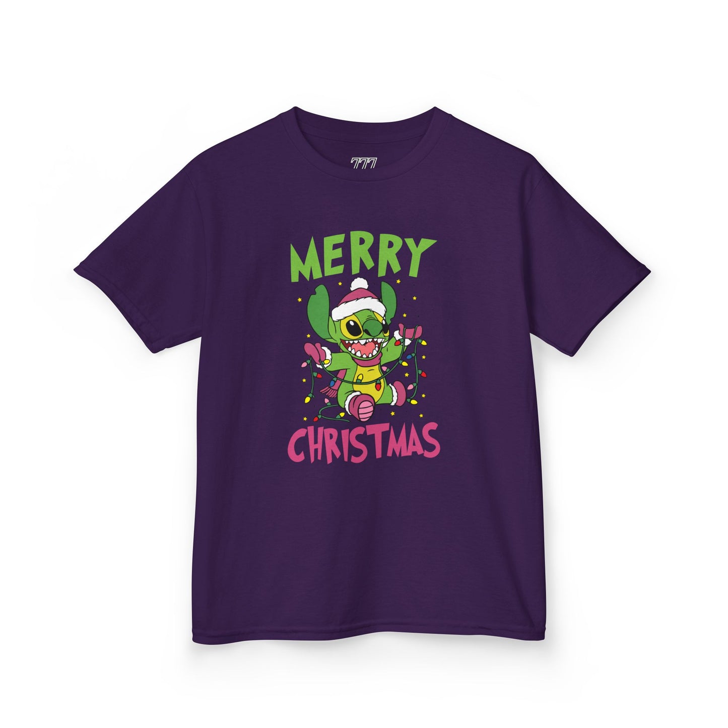 Stinch Merry Christmas Kids T-Shirt – Funny Holiday Alien Heavy Cotton Tee