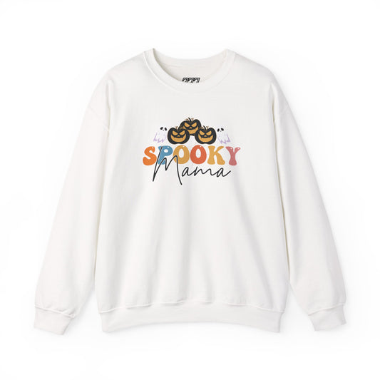 Spooky Mama Women's Heavy Blend Crewneck Sweatshirt