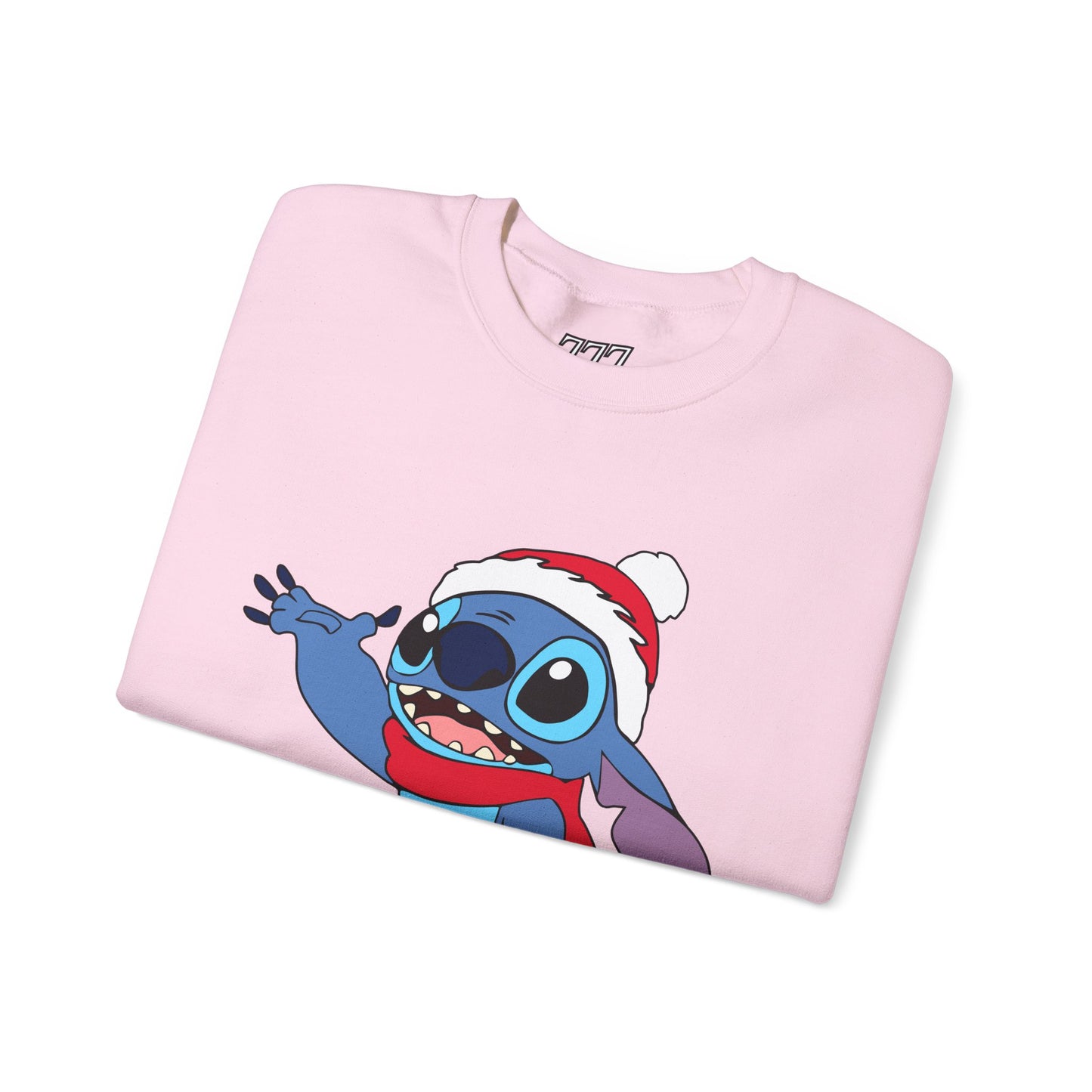 Jolly Alien Christmas Crewneck – Cute Blue Alien Holiday Sweatshirt (Unisex)