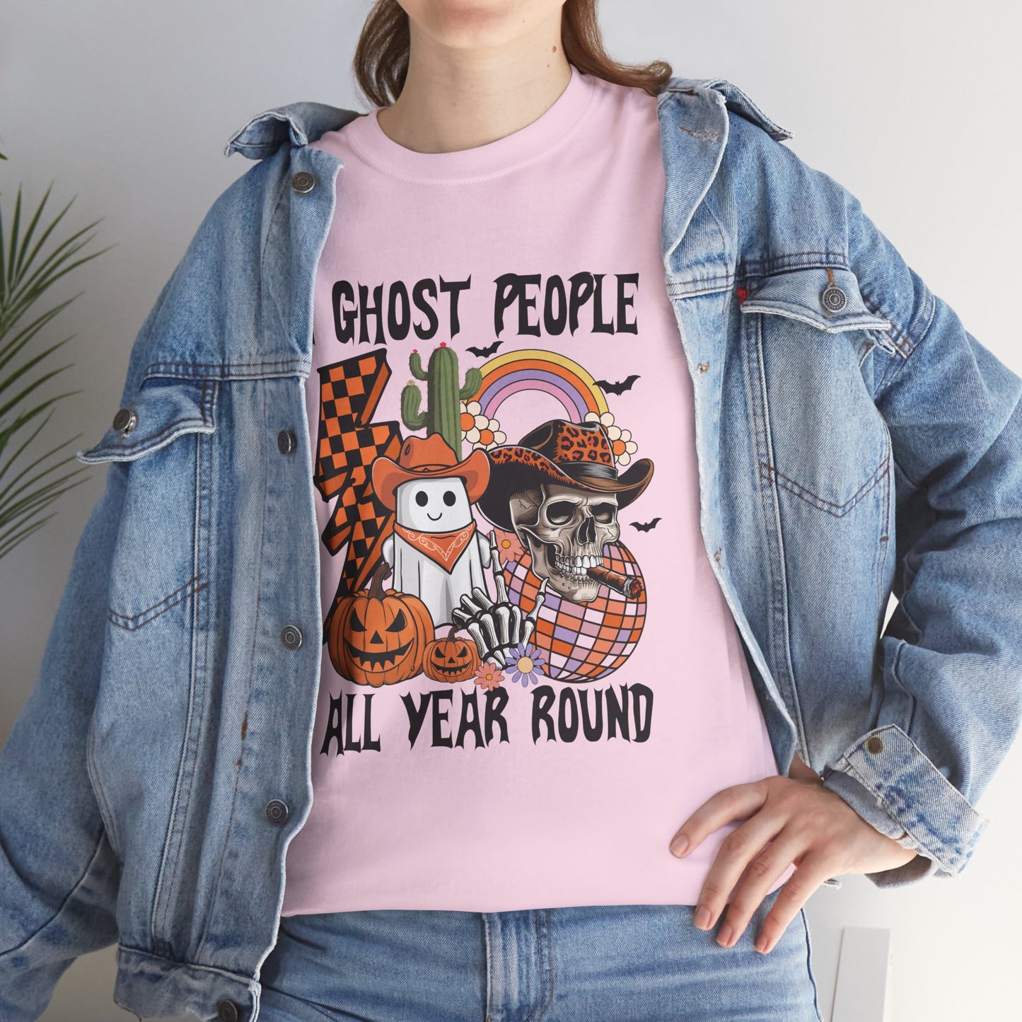 I Ghost People All Year Round Unisex Heavy Cotton T-Shirt