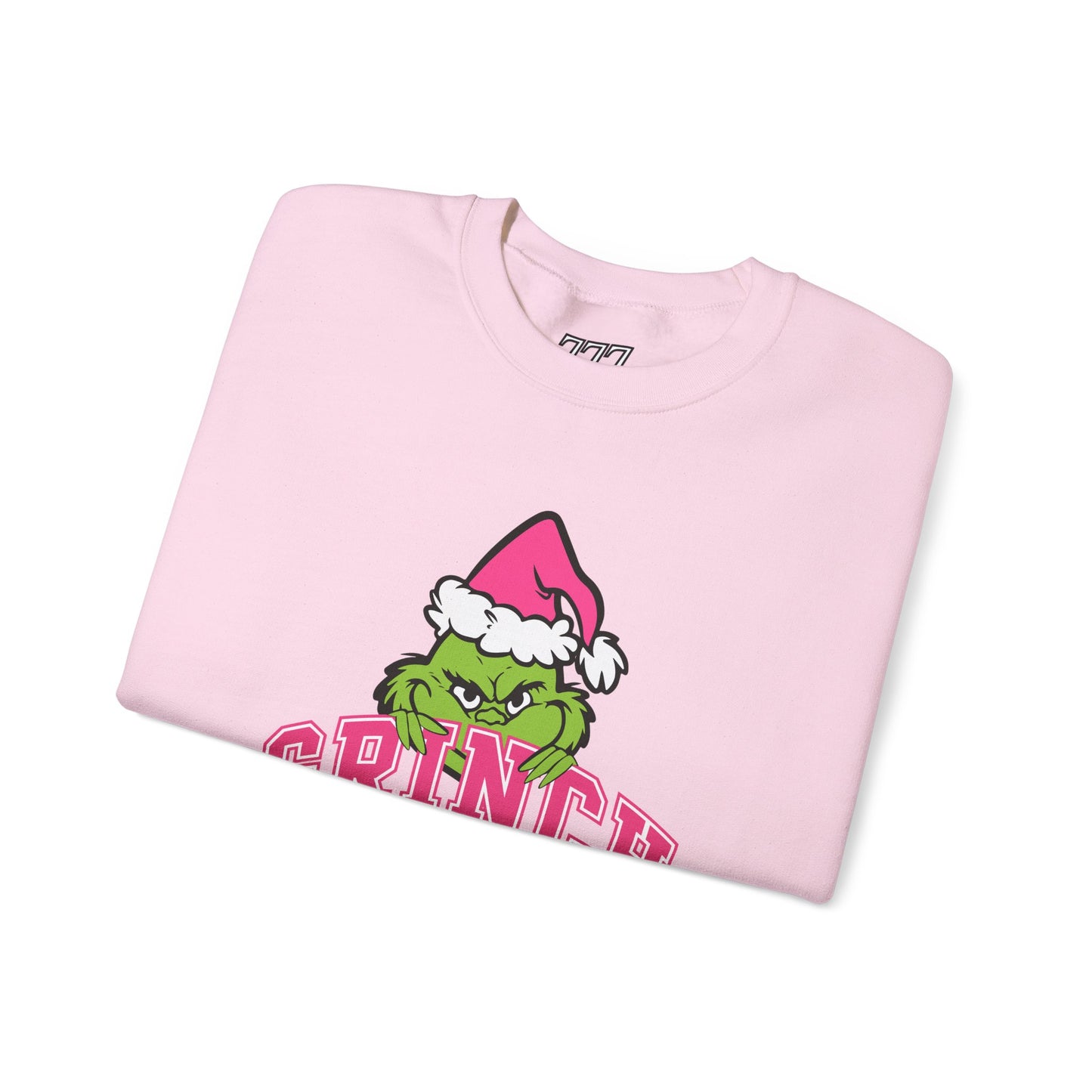 Grinch Era Christmas Crewneck – Cozy Pink Santa Grinch Sweatshirt (Unisex)