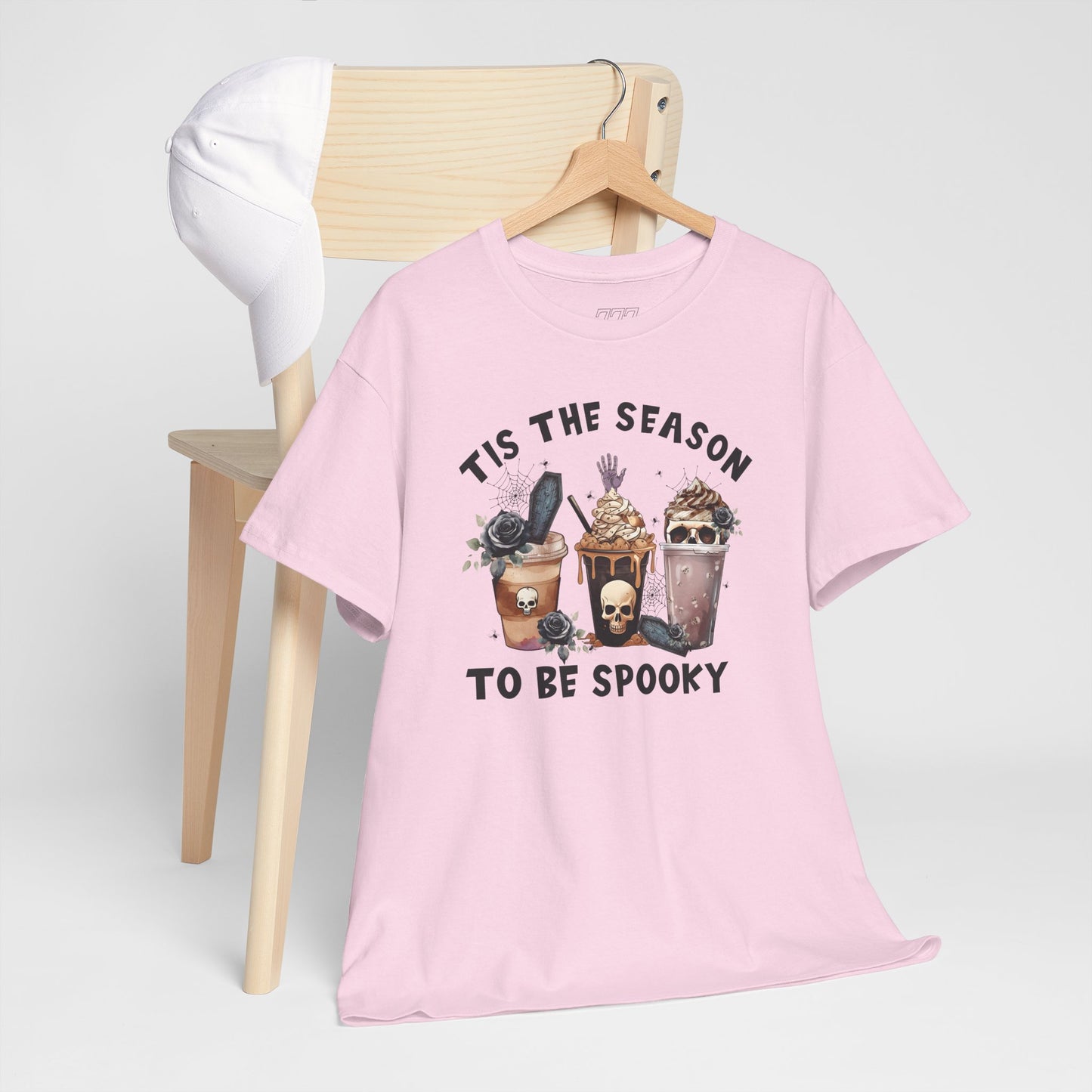 Tis The Season To Be Spooky Unisex Heavy Cotton T-Shirt