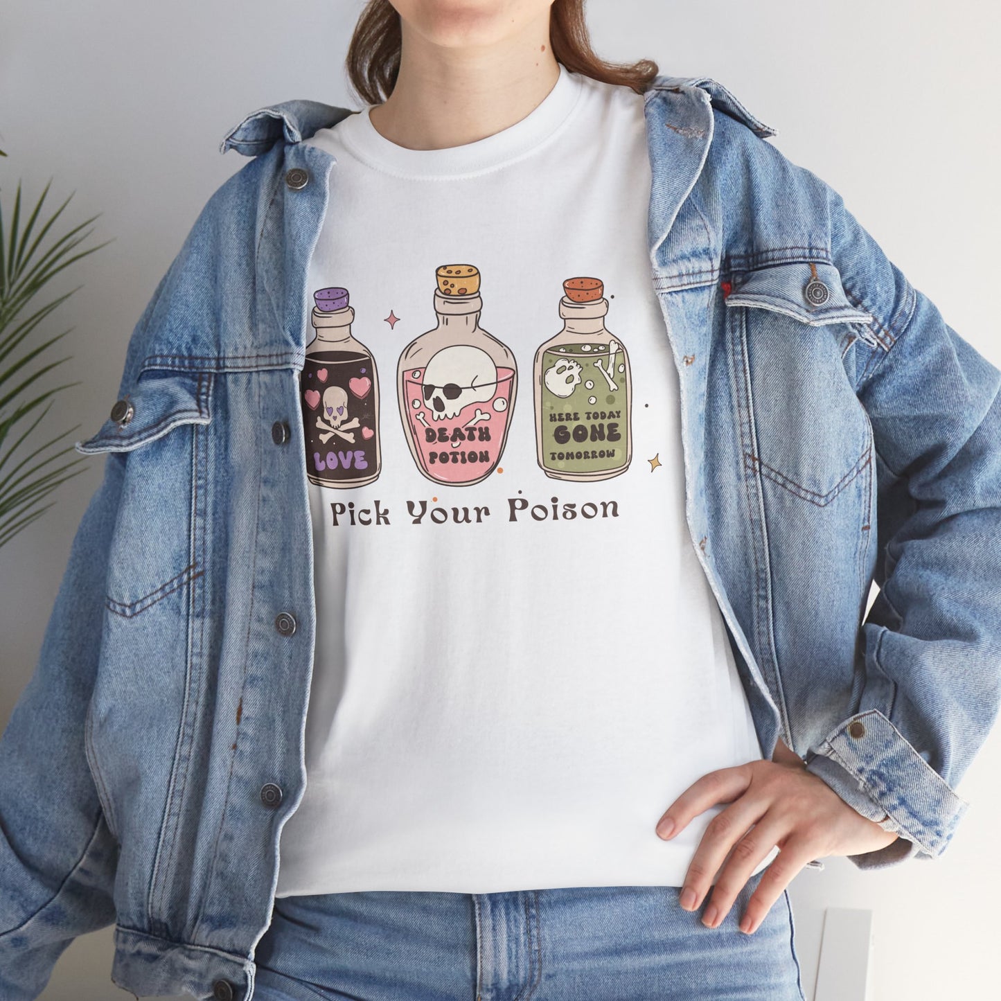 Pick Your Poison Women's Heavy Cotton T-Shirt