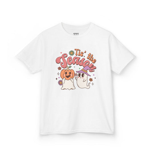 Tis The Season Kids Heavy Cotton T-Shirt