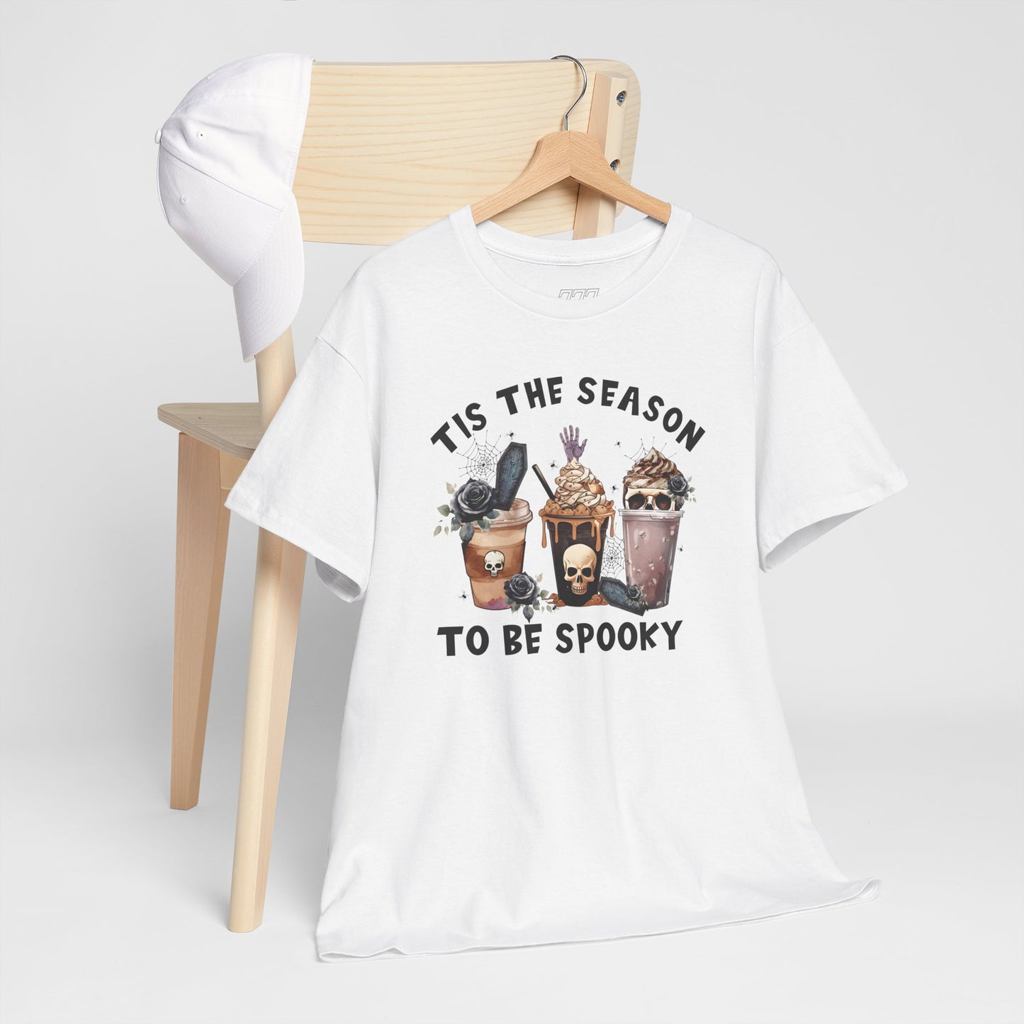 Tis The Season To Be Spooky Unisex Heavy Cotton T-Shirt
