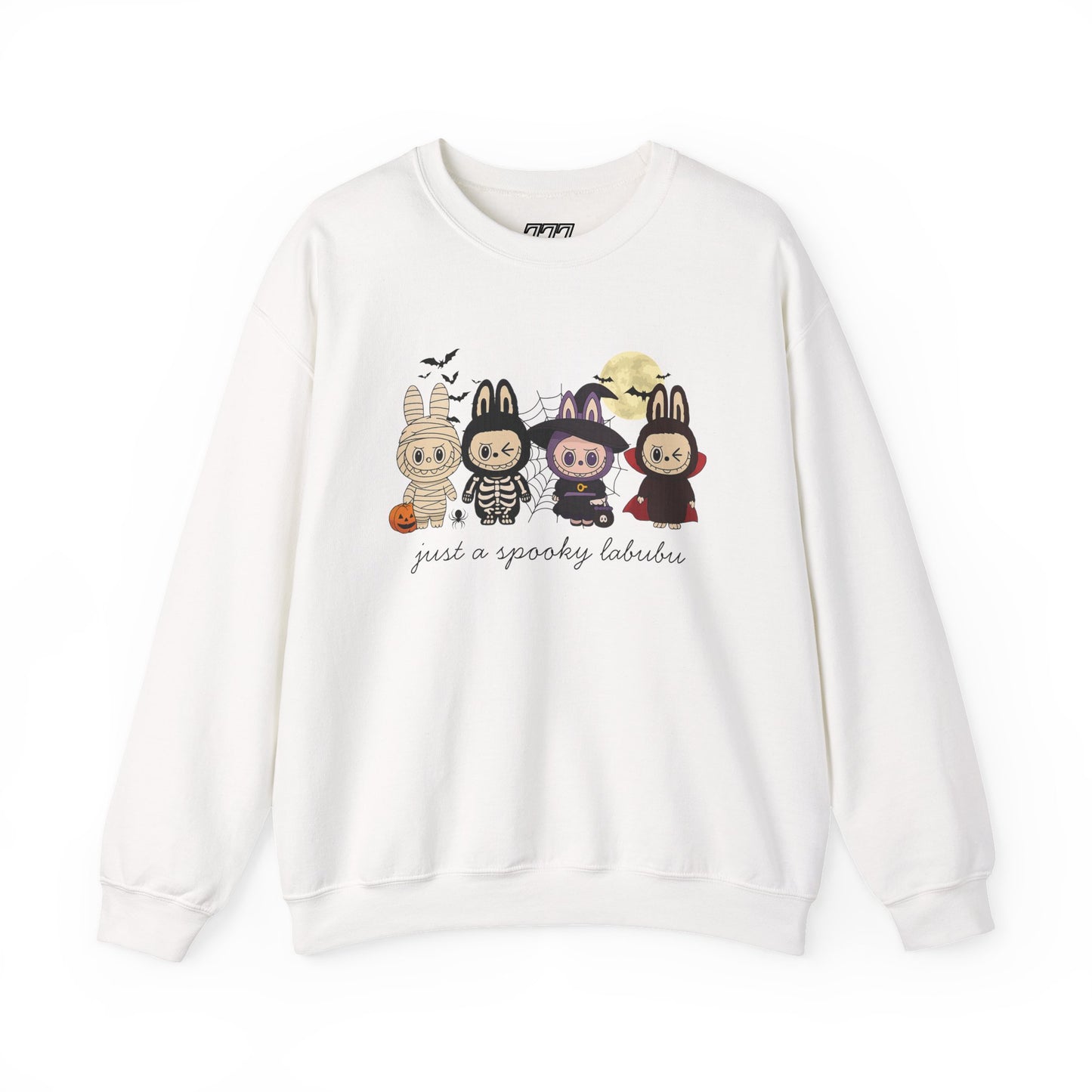 Just A Spooky Labubu Women's Heavy Blend Crewneck Sweatshirt