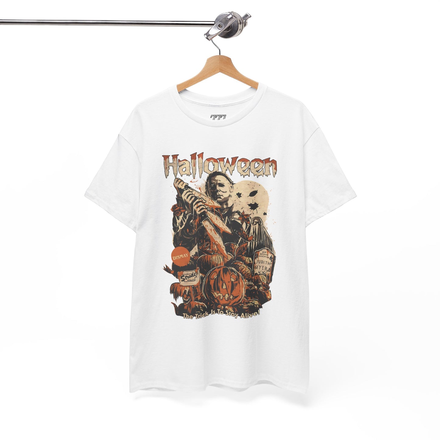 The Trick Is To Stay Alive Unisex Heavy Cotton T-Shirt