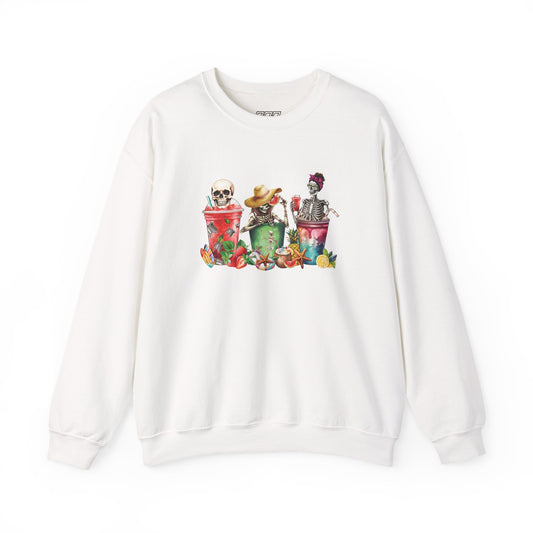 Boozy Bones Women’s Heavy Blend Crewneck Sweatshirt
