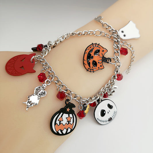 Halloween Pumpkin Bracelet