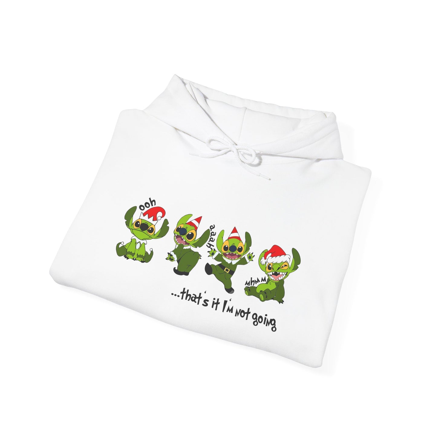 That’s It I’m Not Going Christmas Hoodie II – Funny Unisex Heavy Blend Holiday Sweatshirt