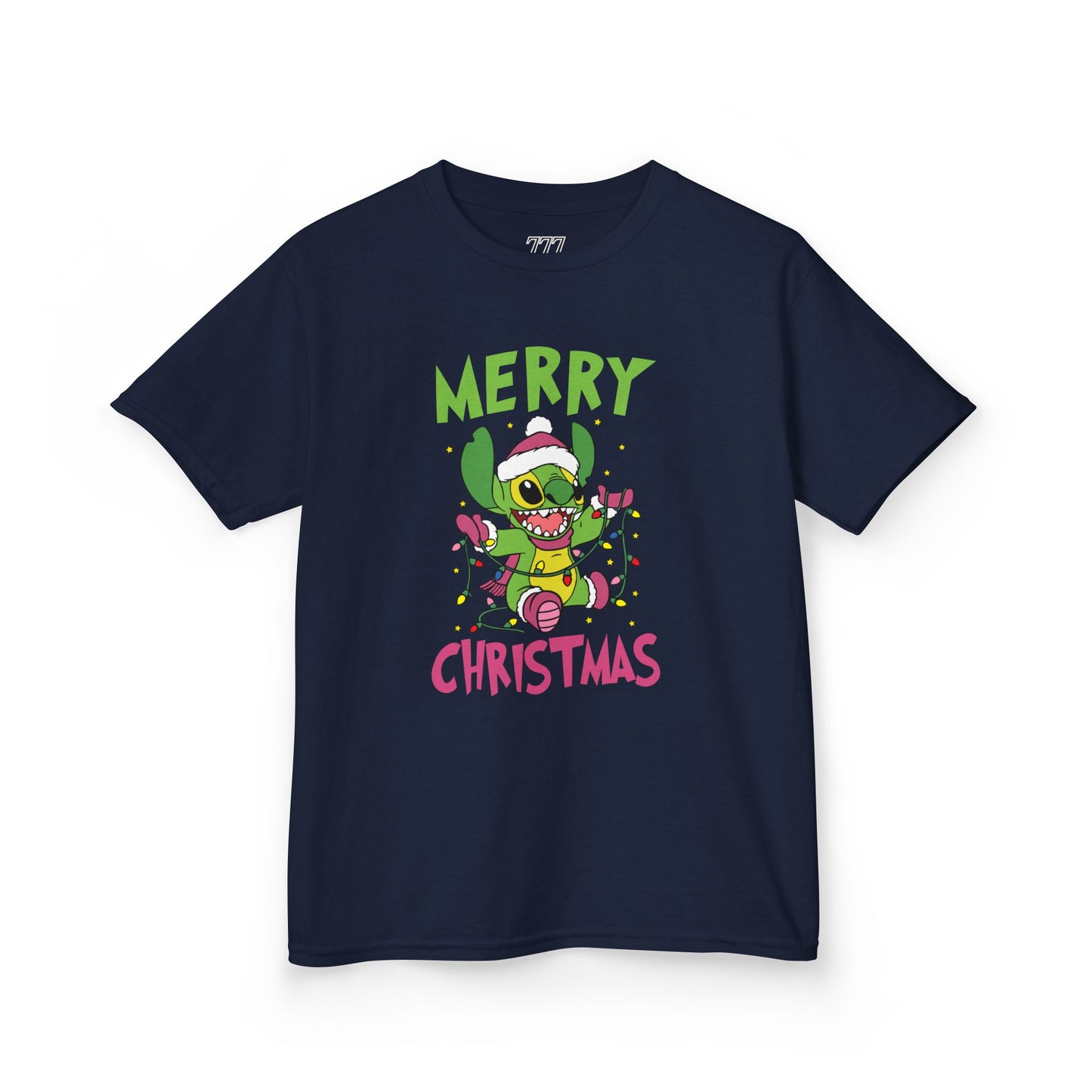 Stinch Merry Christmas Kids T-Shirt – Funny Holiday Alien Heavy Cotton Tee