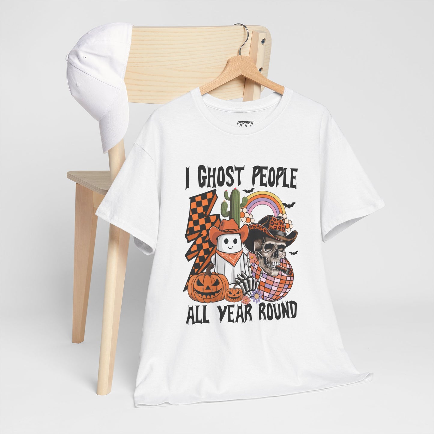 I Ghost People All Year Round Unisex Heavy Cotton T-Shirt