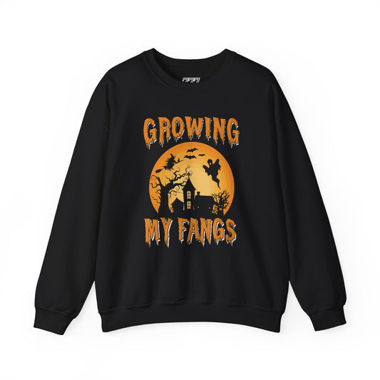Growing My Fangs Unisex Heavy Blend Crewneck Sweatshirt