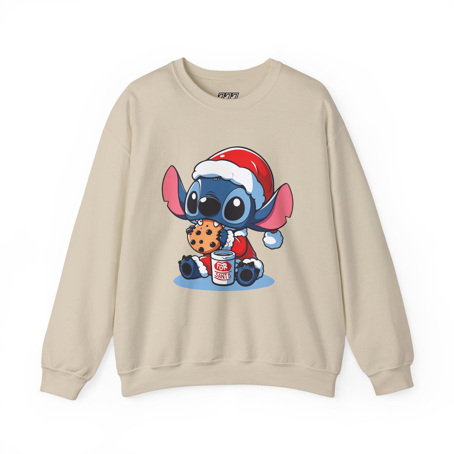 Saint Stitch Christmas Sweatshirt – Cute Holiday Alien Unisex Heavy Blend Crewneck