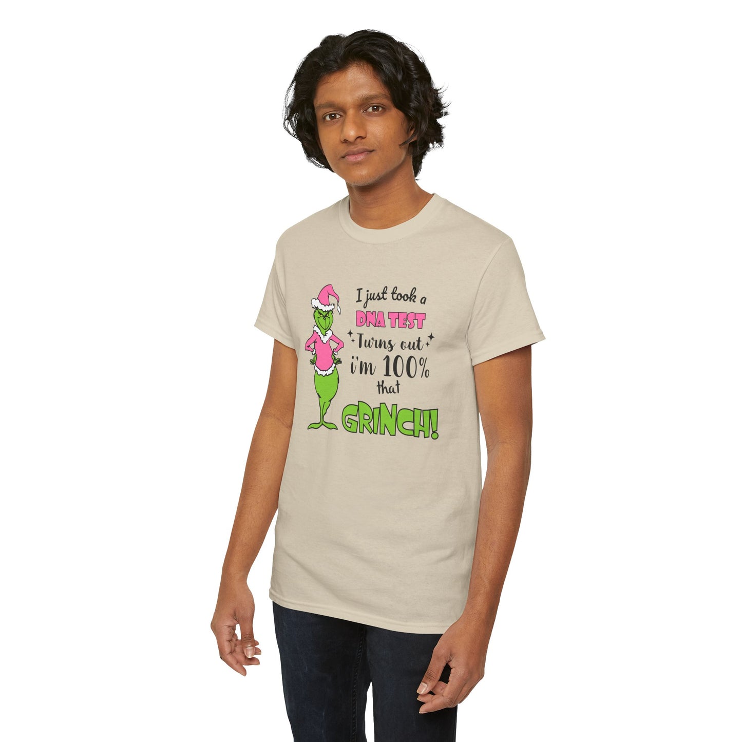 I Just Took A DNA Test Turns Out I'm 100% That Grinch Unisex Heavy Cotton T-Shirt