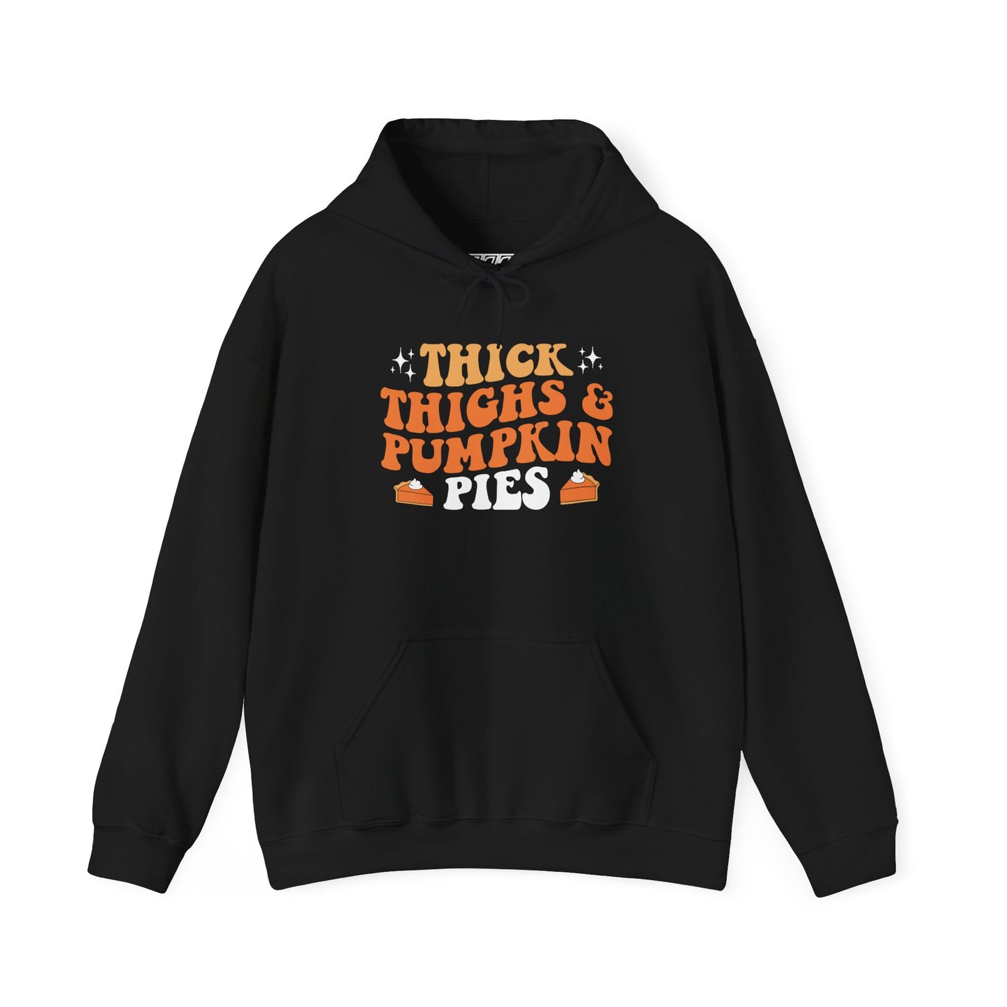 Thick Thighs And Pumpkin Pies Women's Heavy Blend Hoodie