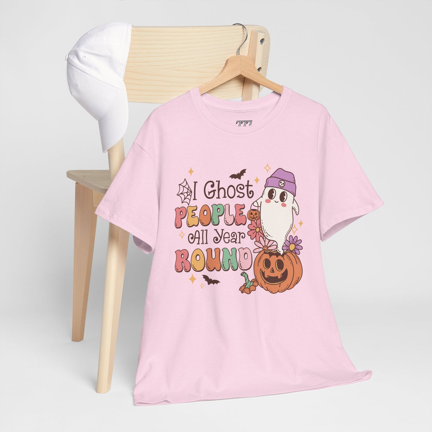 I Ghost People All Year Round Women's Heavy Cotton T-Shirt