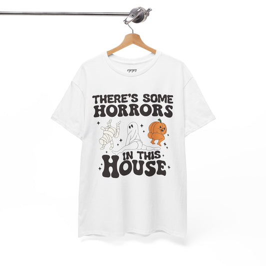 There's Some Horrors In This House Unisex Heavy Cotton T-Shirt