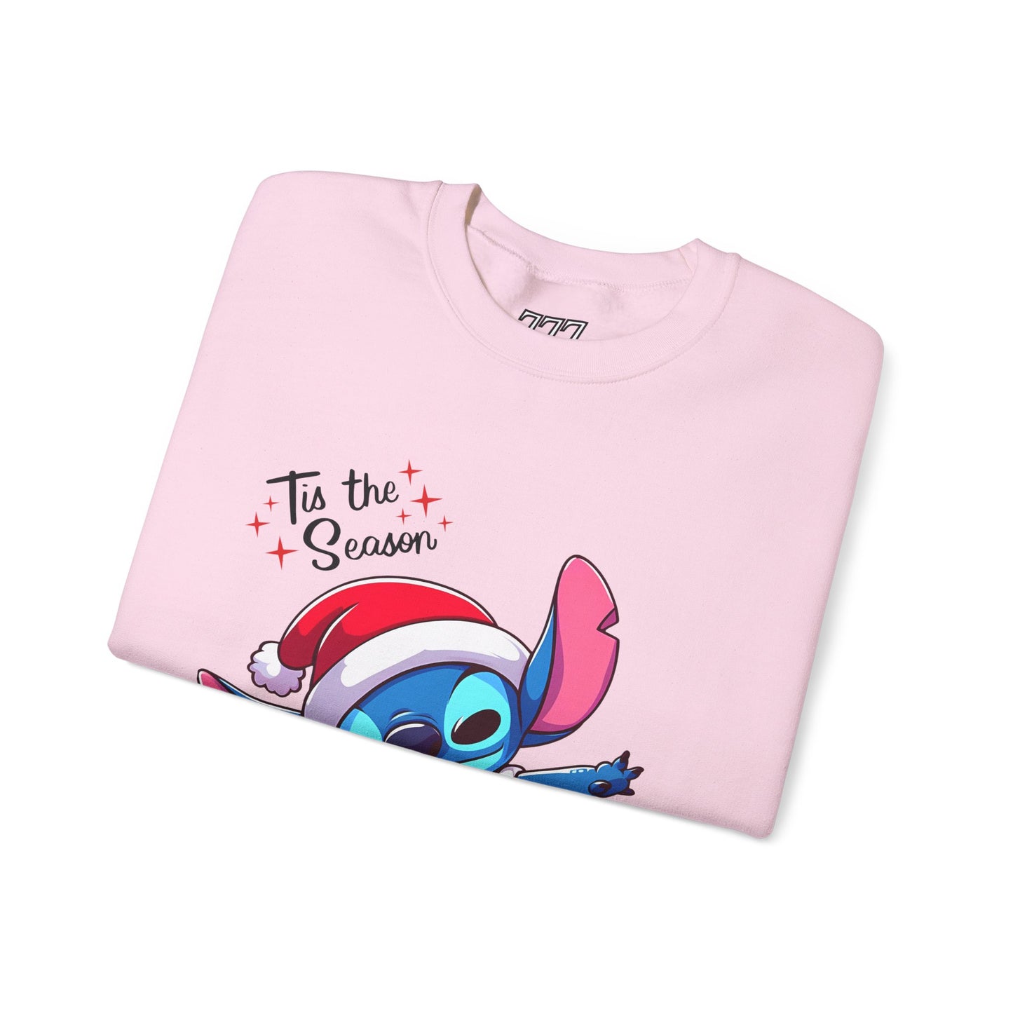 Tis the Season Blue Alien Christmas Unisex Heavy Blend Crewneck Sweatshirt – Cute Holiday Sweater