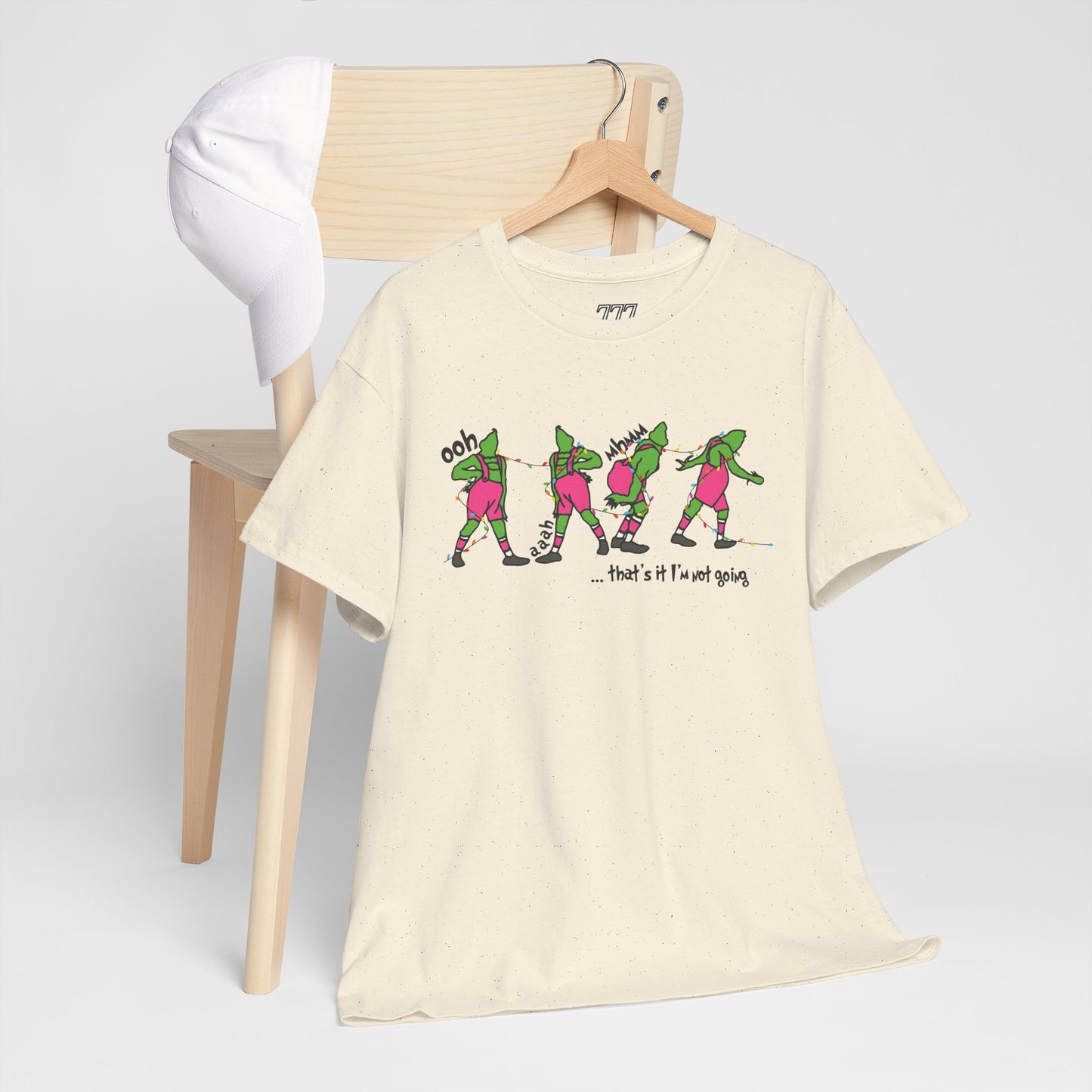 That’s It I’m Not Going Christmas T-Shirt – Funny Grumpy Holiday Tee (Unisex)