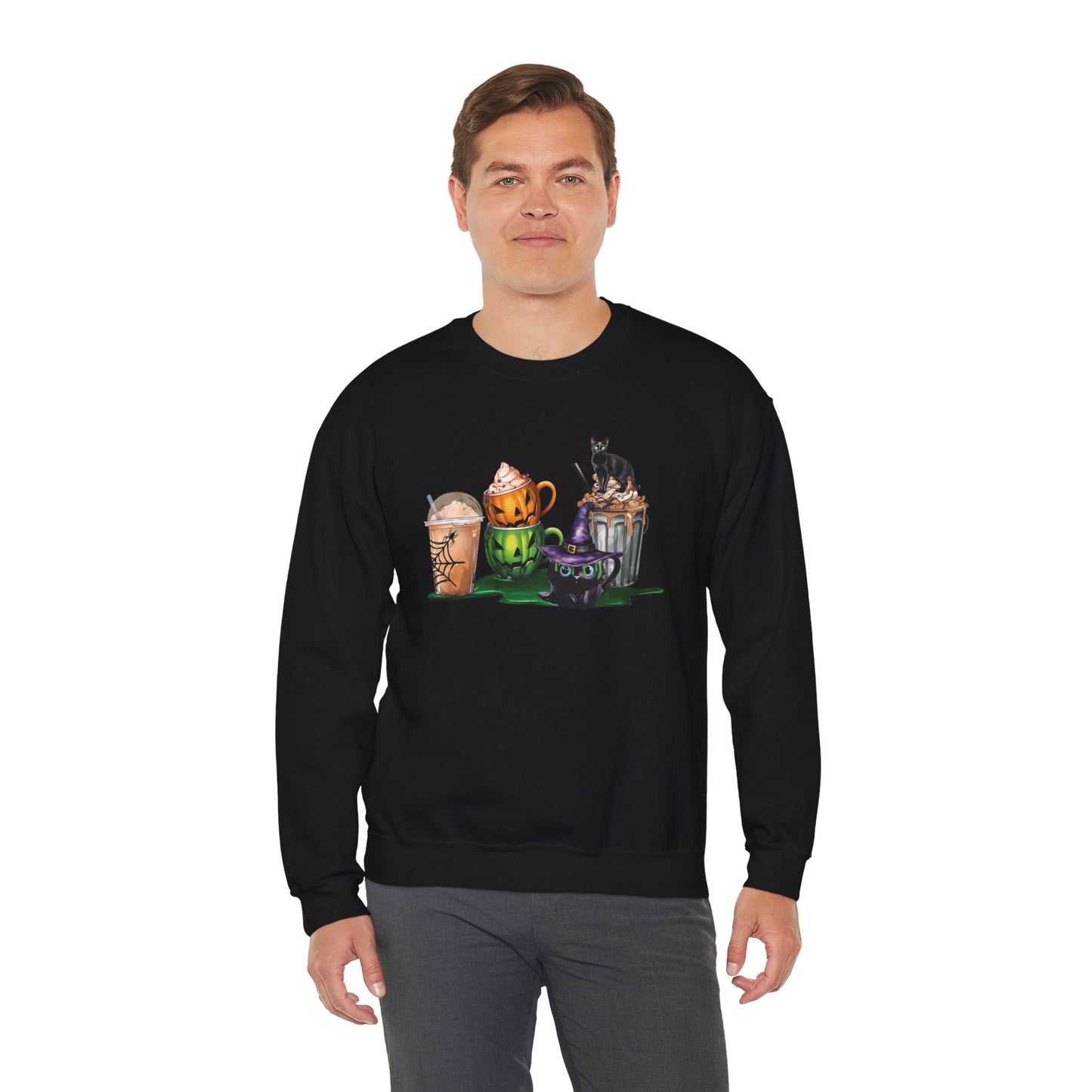 Cauldron Coffee Crew Unisex Heavy Blend Crewneck Sweatshirt