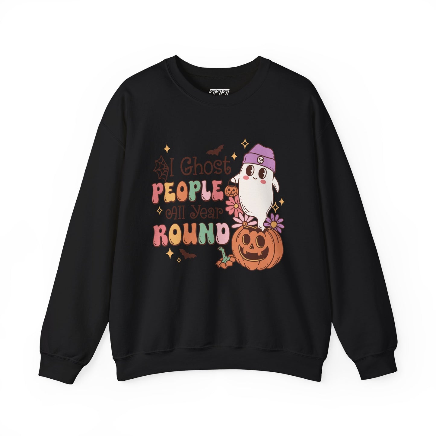 I Ghost People All Year Round Women's Heavy Blend Crewneck Sweatshirt
