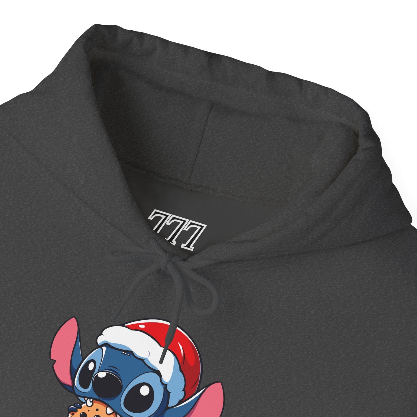 Saint Stitch Christmas Hoodie – Cute Holiday Alien Unisex Heavy Blend Sweatshirt