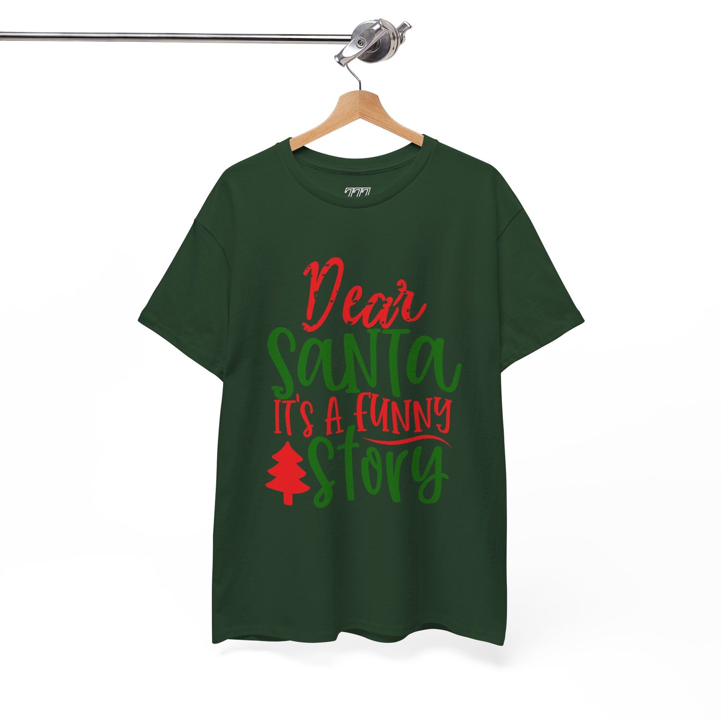 Dear Santa It’s a Long Story Christmas T-Shirt – Funny Holiday Tee (Unisex)