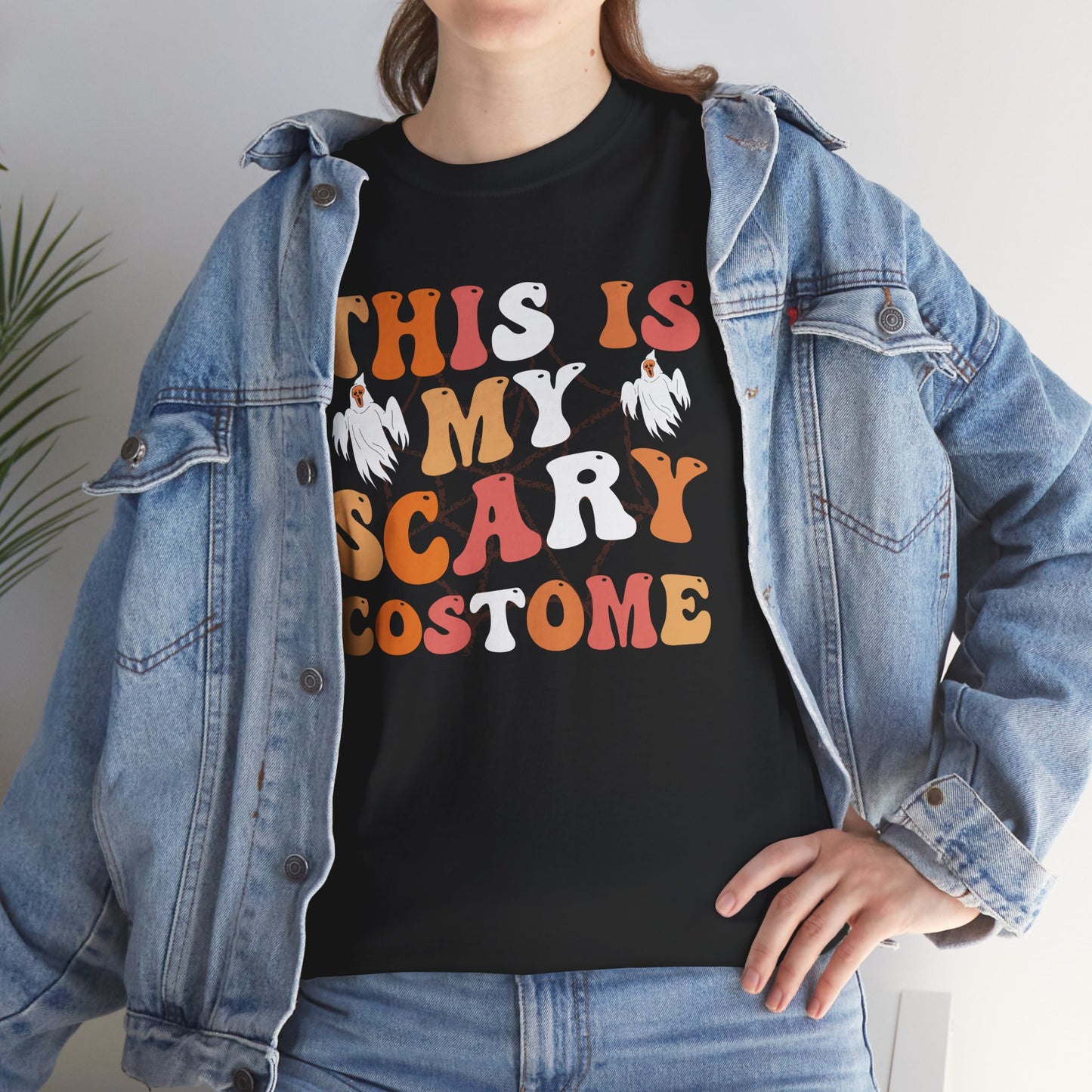 This Is My Scary Costume II Unisex Heavy Cotton T-Shirt