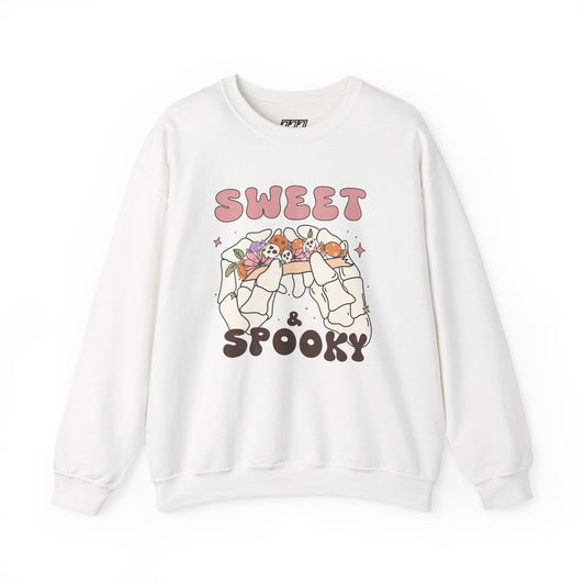 Sweet & Spooky II Women's Heavy Blend Crewneck Sweatshirt