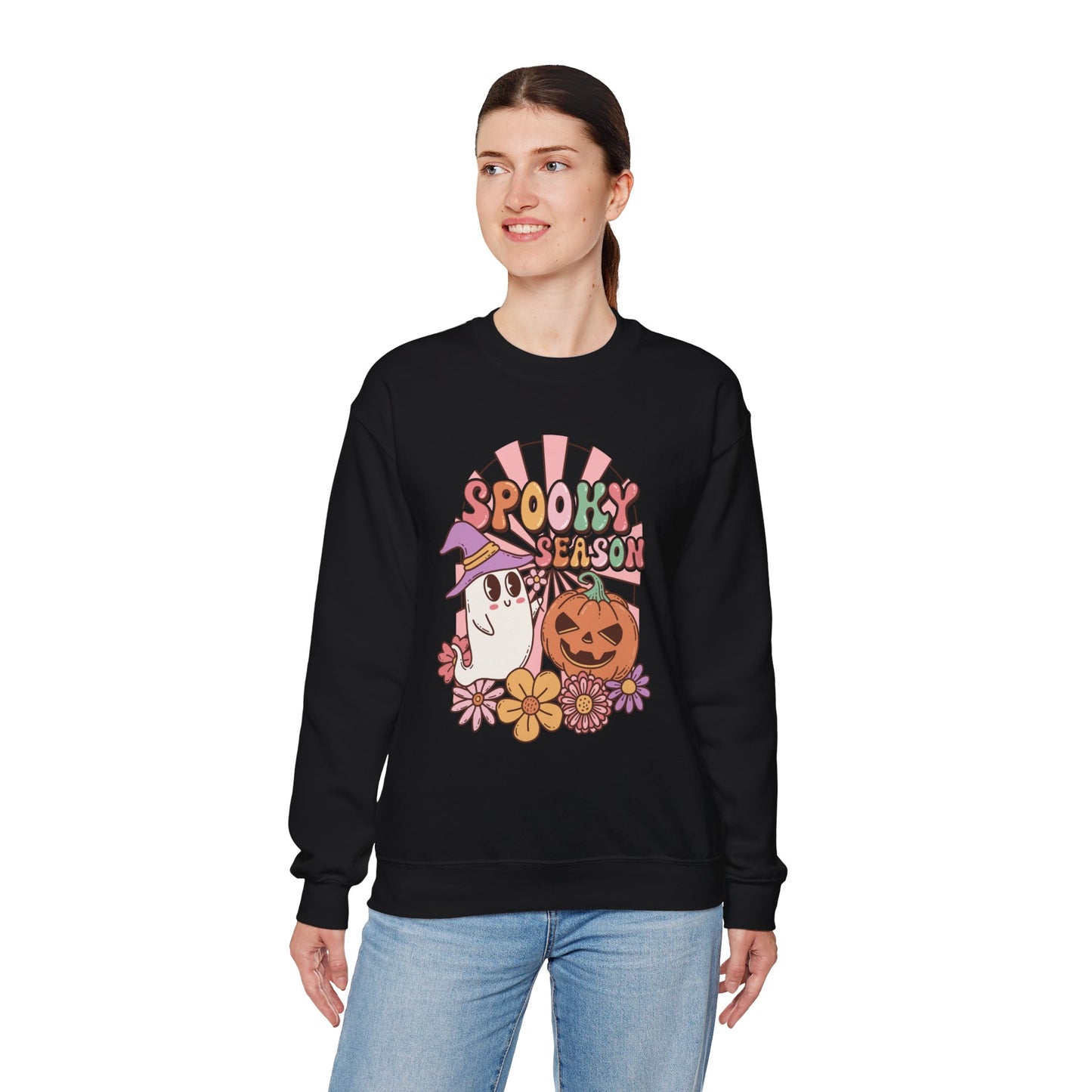 Spooky Season Women's Heavy Blend Crewneck Sweatshirt