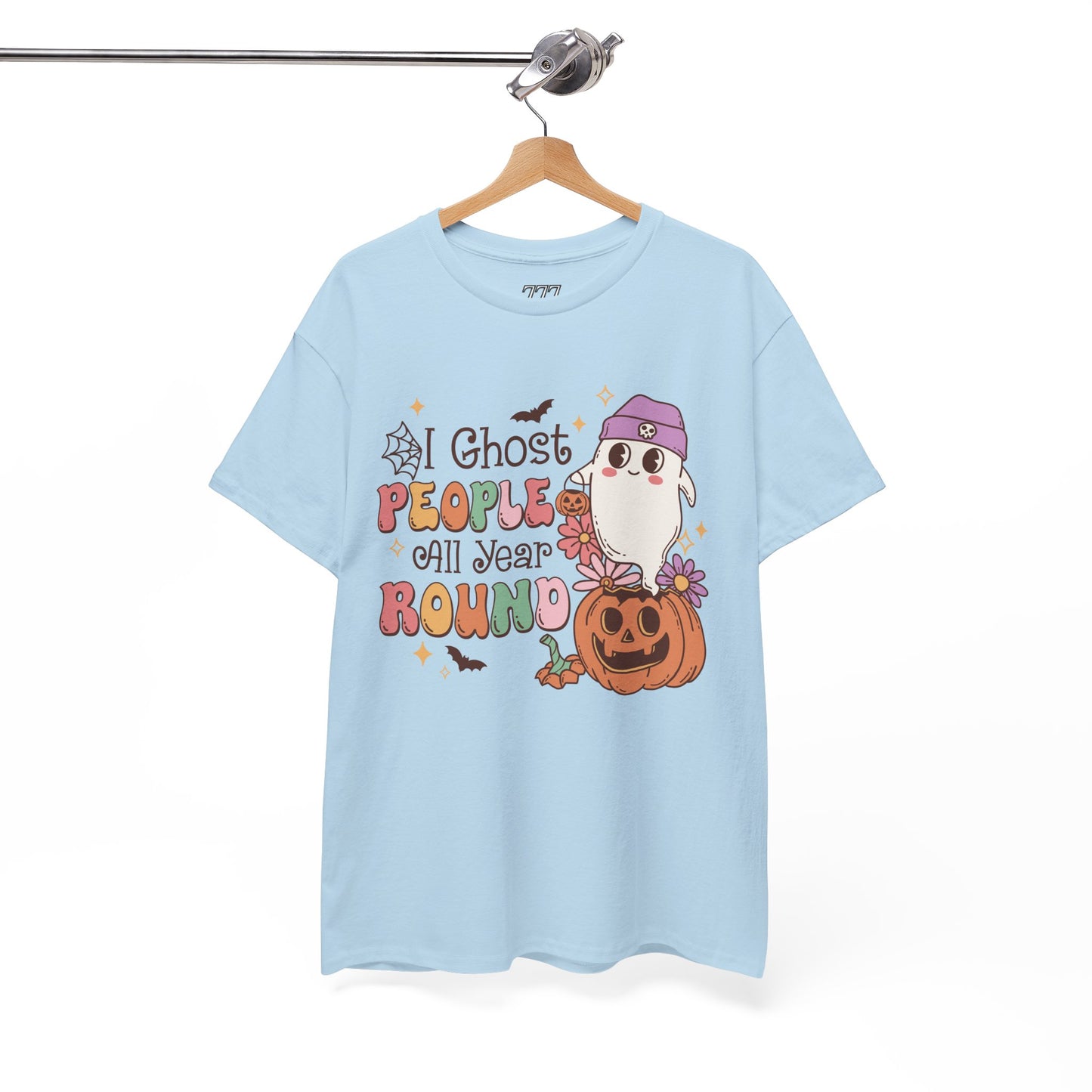 I Ghost People All Year Round Women's Heavy Cotton T-Shirt
