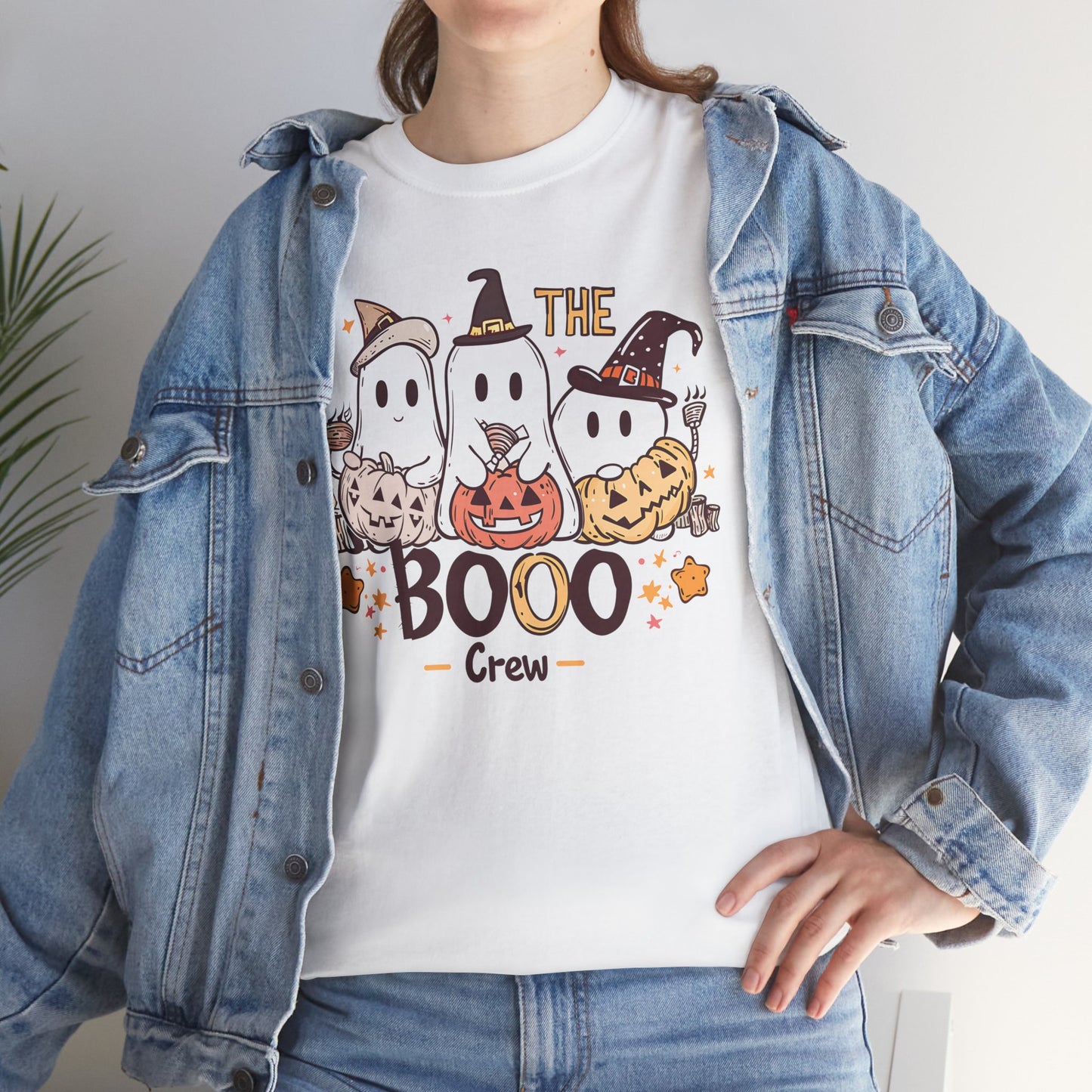 The Booo Crew Unisex Heavy Cotton T-Shirt