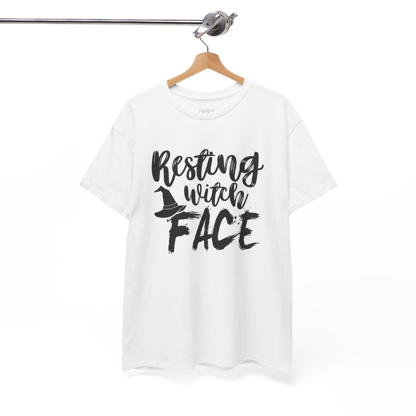 Resting Witch Face Unisex Heavy Cotton T-Shirt