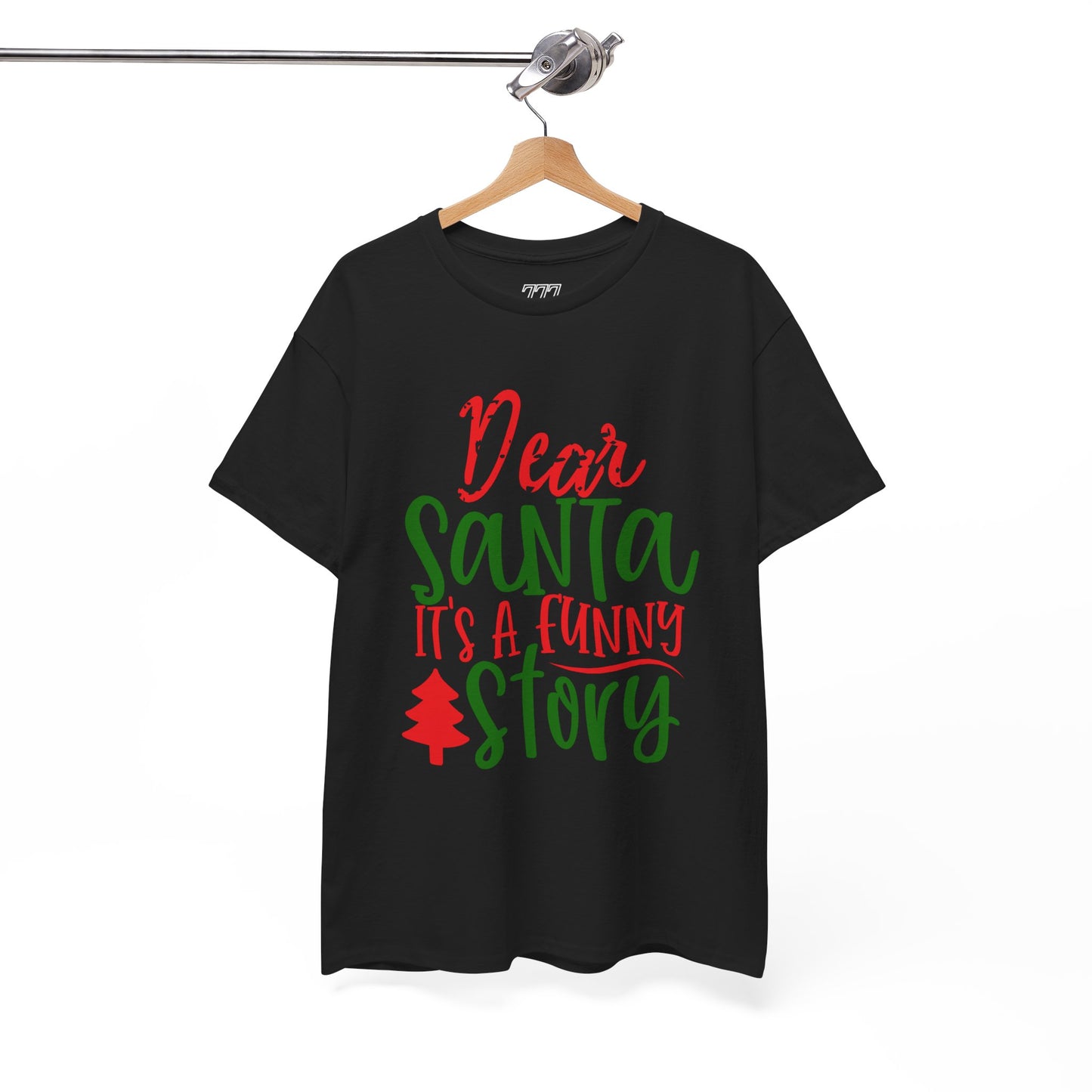 Dear Santa It’s a Long Story Christmas T-Shirt – Funny Holiday Tee (Unisex)