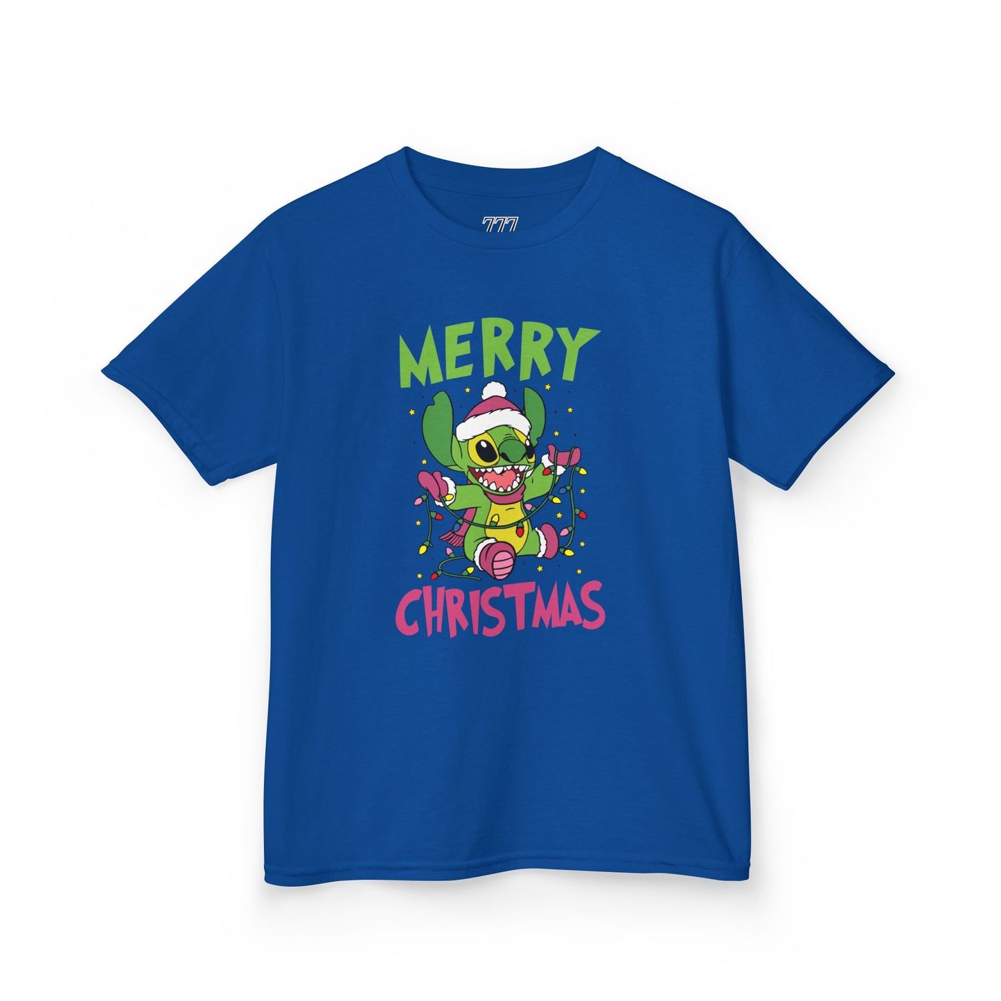 Stinch Merry Christmas Kids T-Shirt – Funny Holiday Alien Heavy Cotton Tee