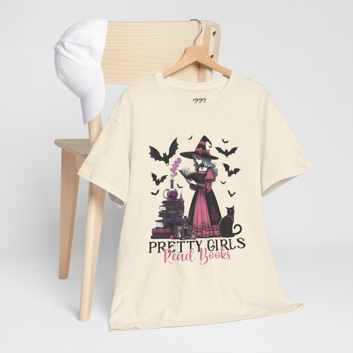 Pretty Girls Read Books Women's Heavy Cotton T-Shirt